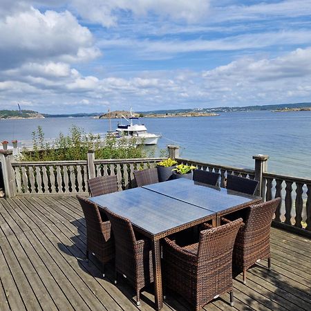 Cabin At The Sea Close To Public Beach With A Jumpingtower Hoviksnas Exteriör bild