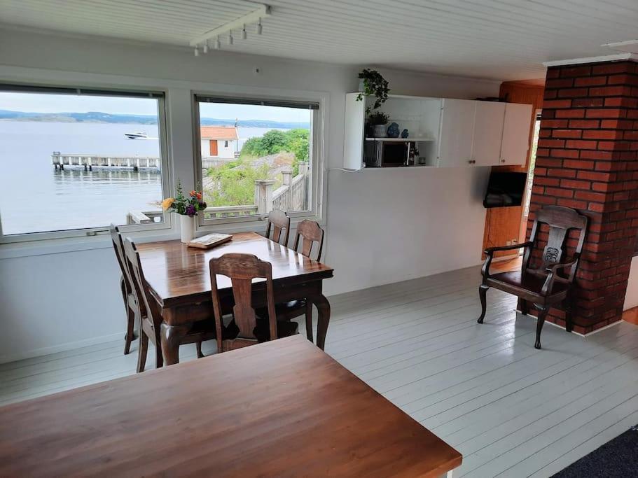Cabin At The Sea Close To Public Beach With A Jumpingtower Hoviksnas Exteriör bild