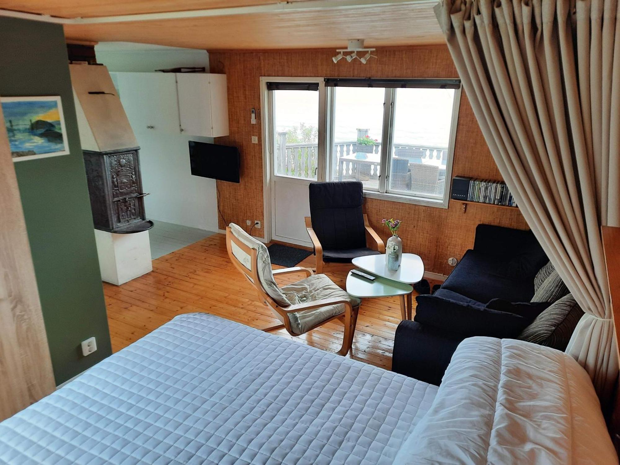 Cabin At The Sea Close To Public Beach With A Jumpingtower Hoviksnas Exteriör bild
