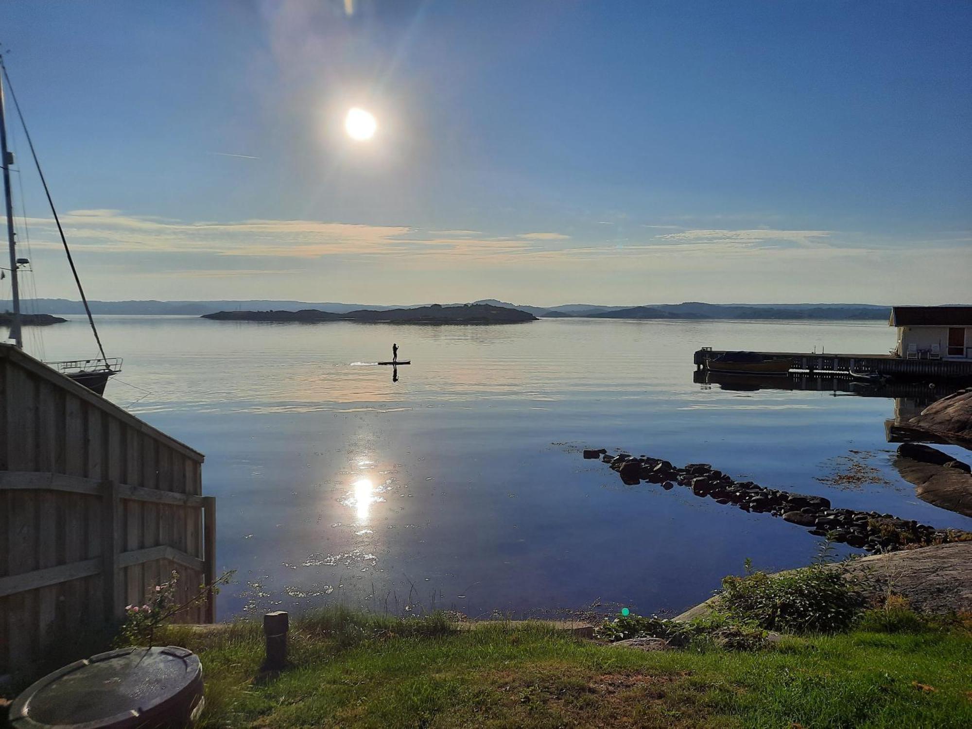 Cabin At The Sea Close To Public Beach With A Jumpingtower Hoviksnas Exteriör bild