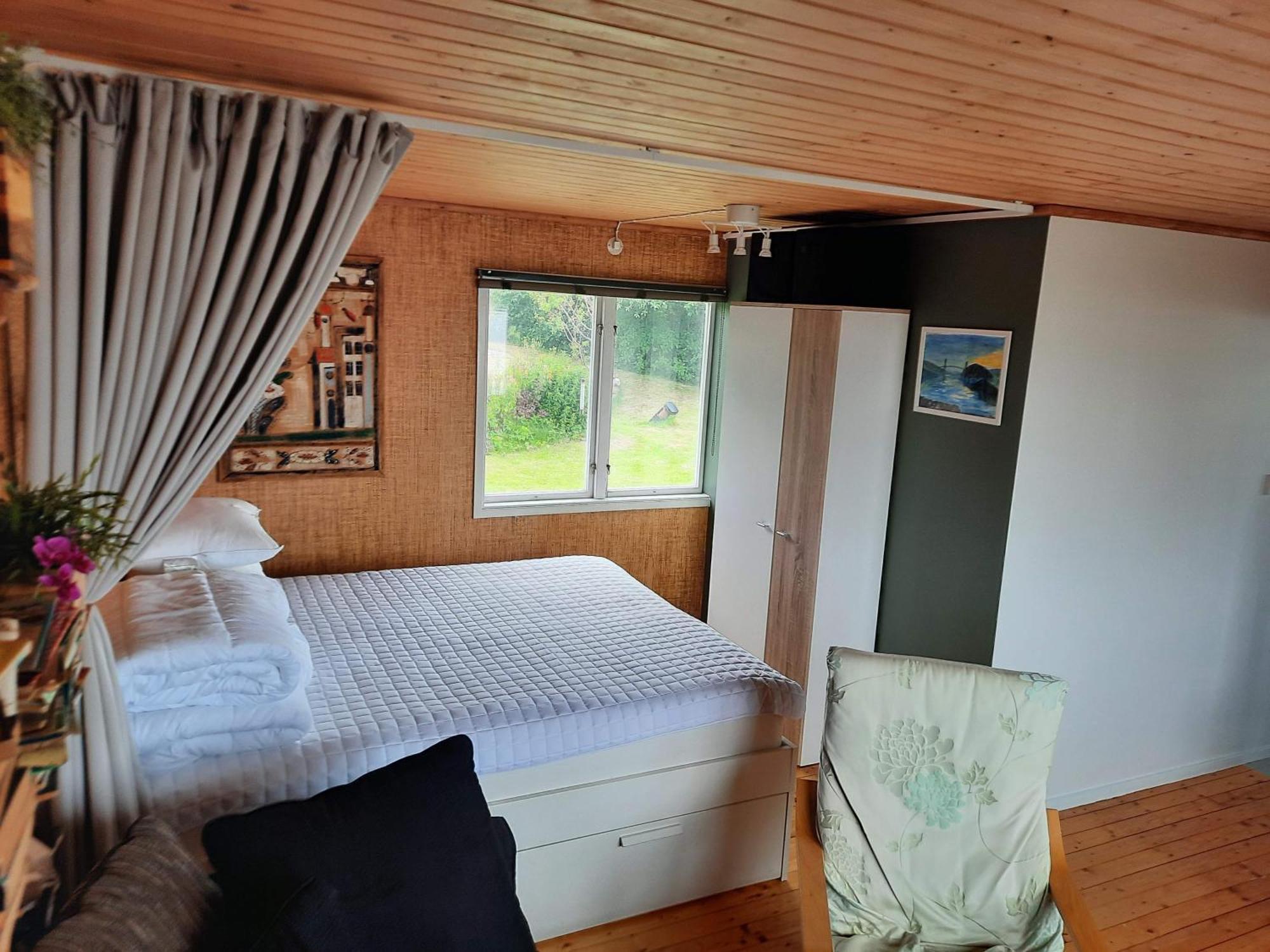Cabin At The Sea Close To Public Beach With A Jumpingtower Hoviksnas Exteriör bild